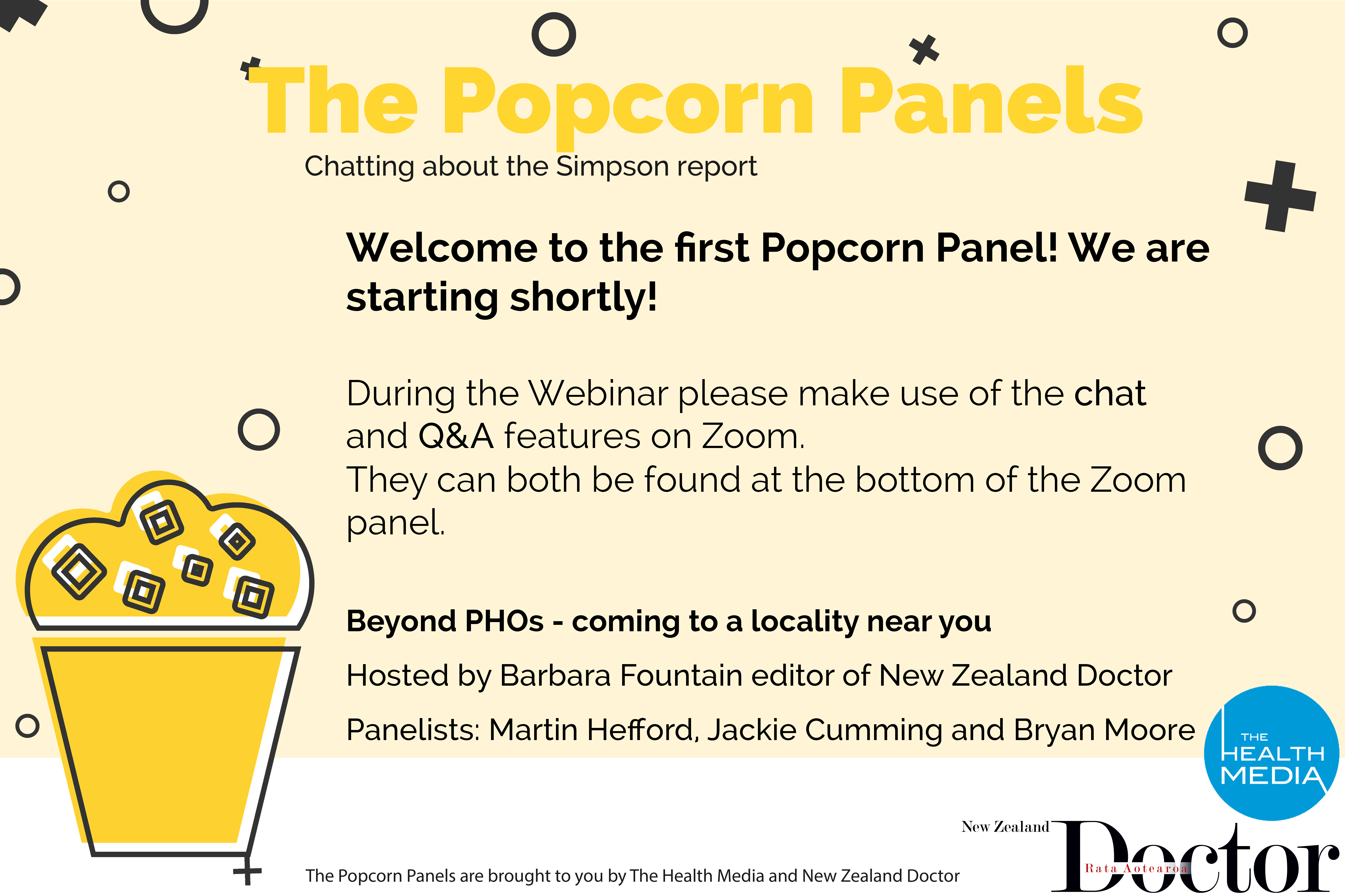 Watch Popcorn Panellists Chatting About The Simpson Report And Phos New Zealand Doctor