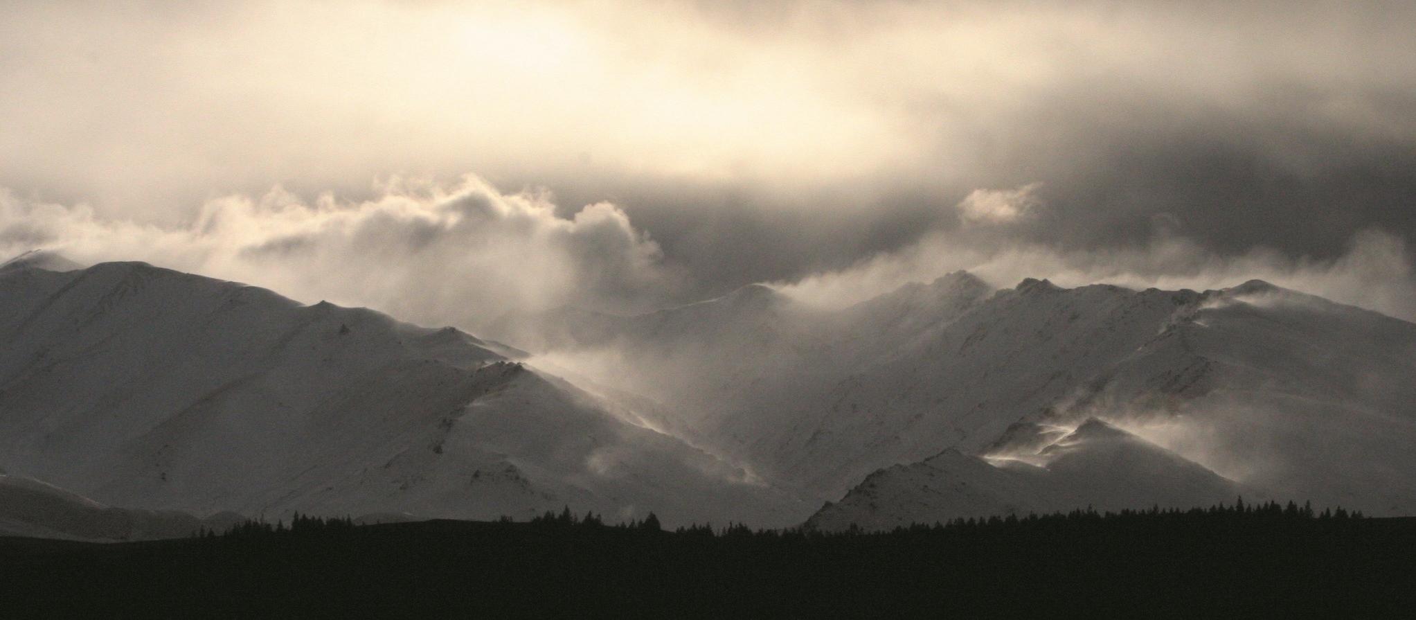 southland, southern, cold, depression, mountains, moody