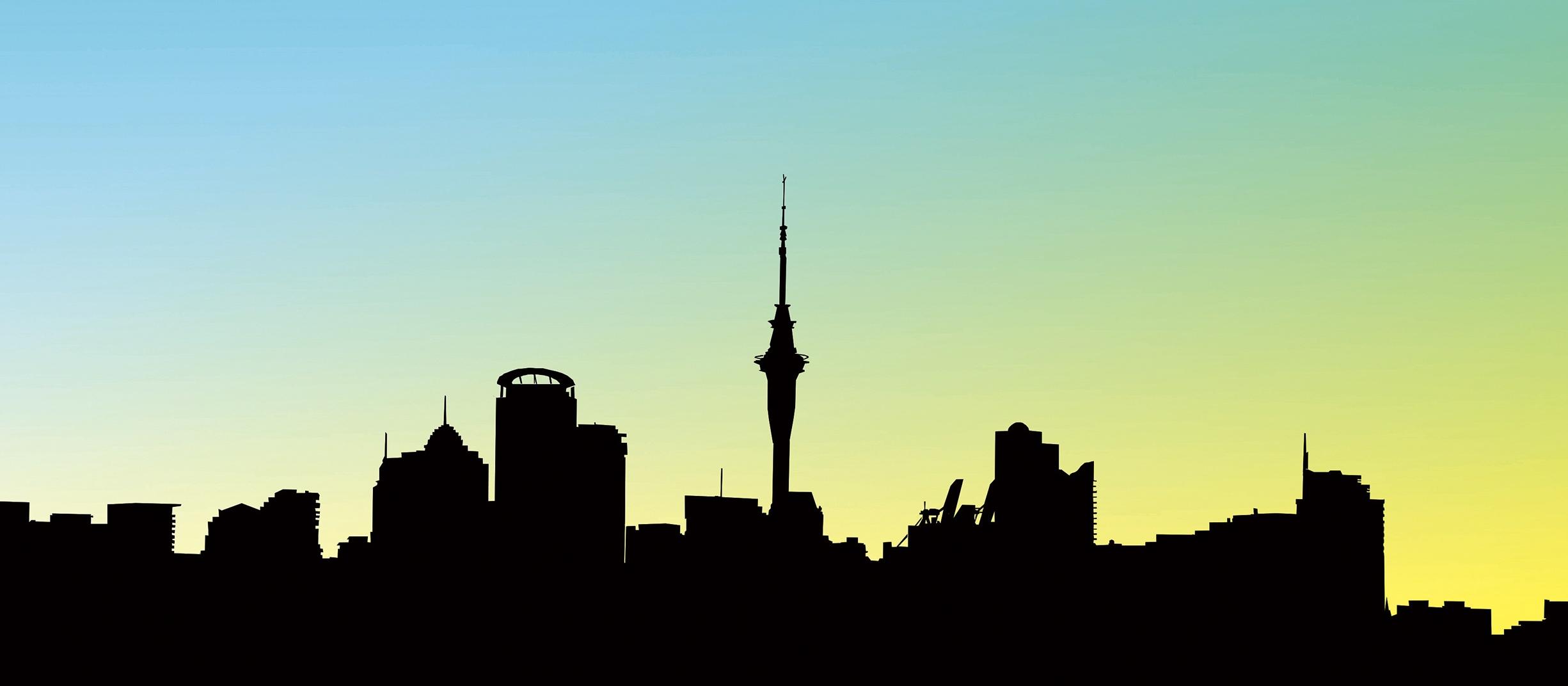 auckland skyline