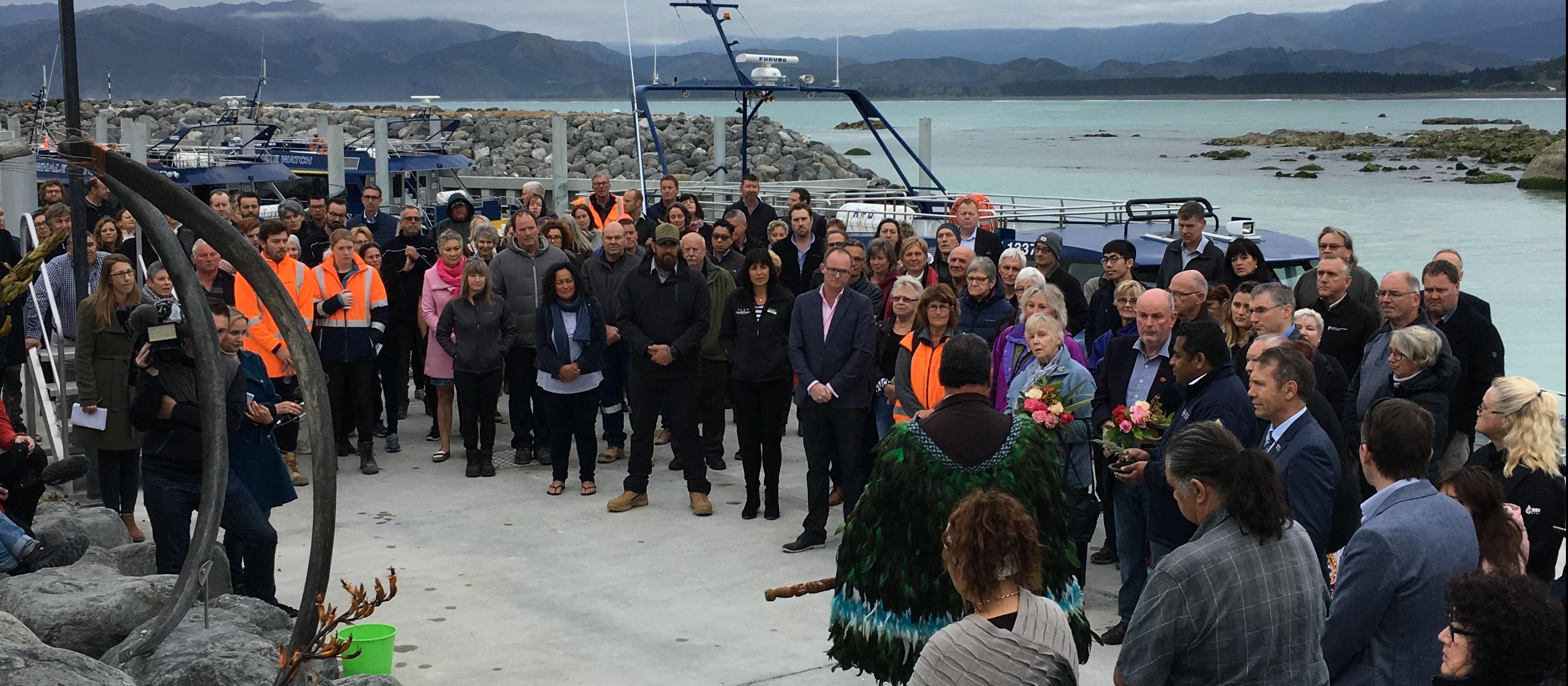 Kaikoura earthquake anniversary [photo: Kaikoura District Council]