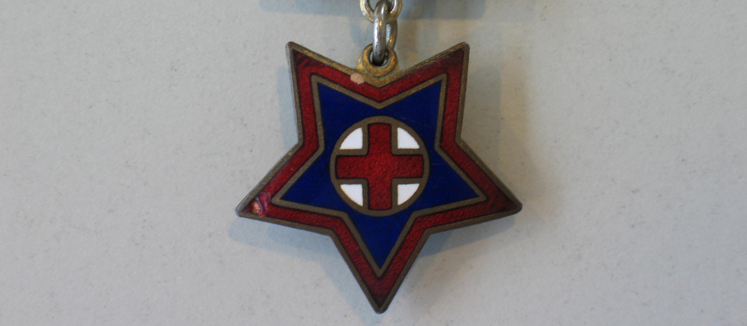 Nurse's badge RN nurse medal