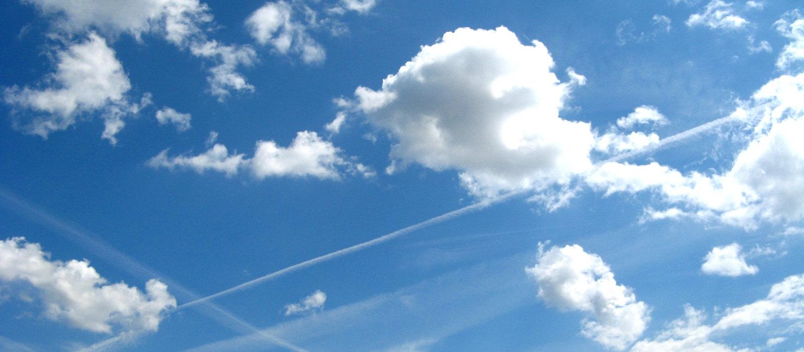 Clouds, blue sky