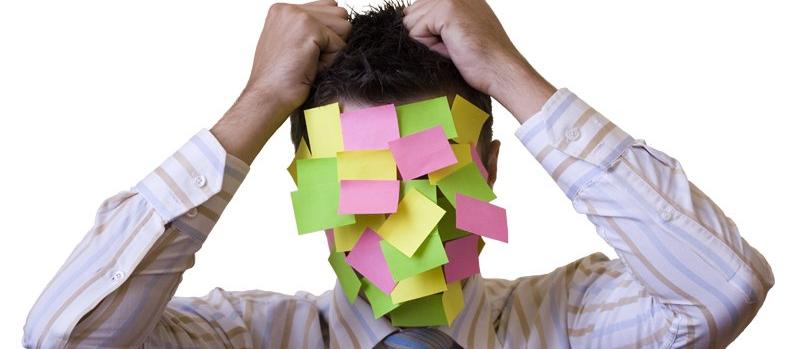 post it notes, business, frustration