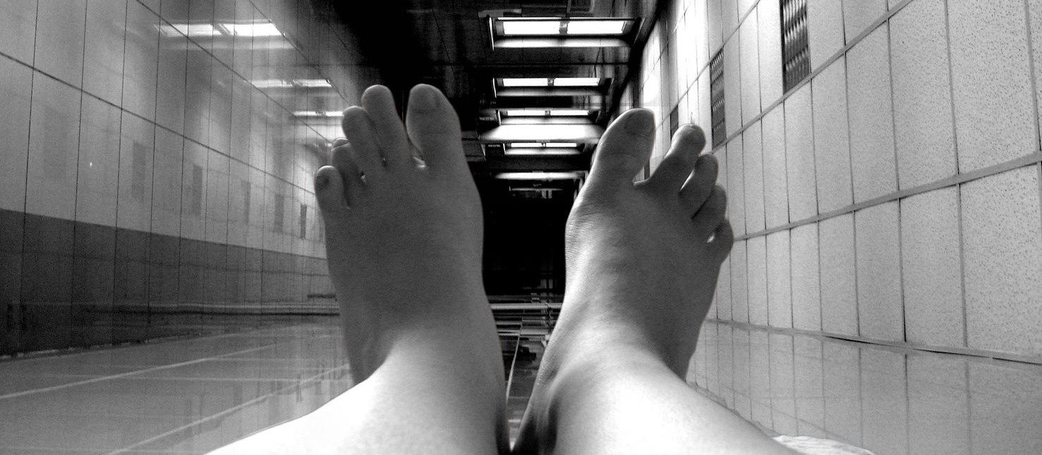 feet, hospital, trolley