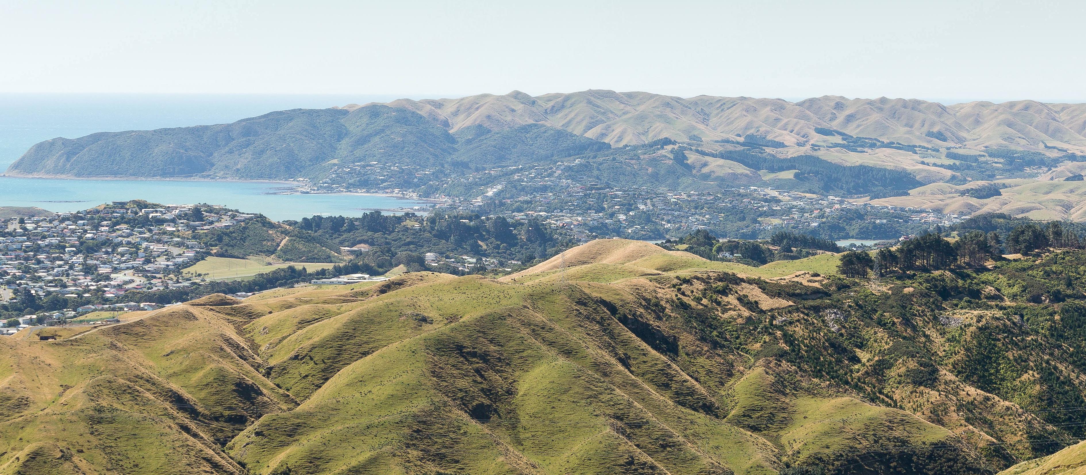 PORIRUA VIEW FROM HILLS