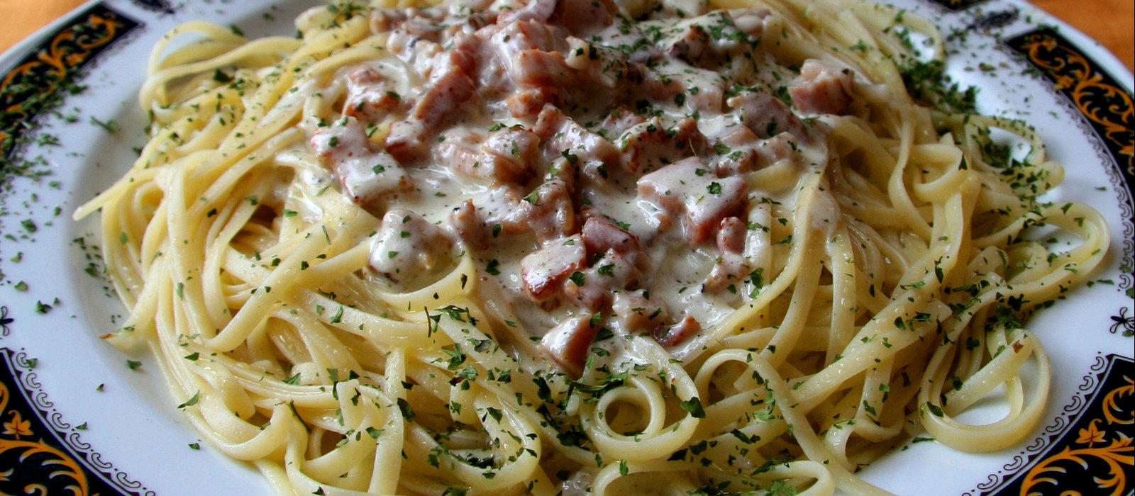 Pasta carbonara