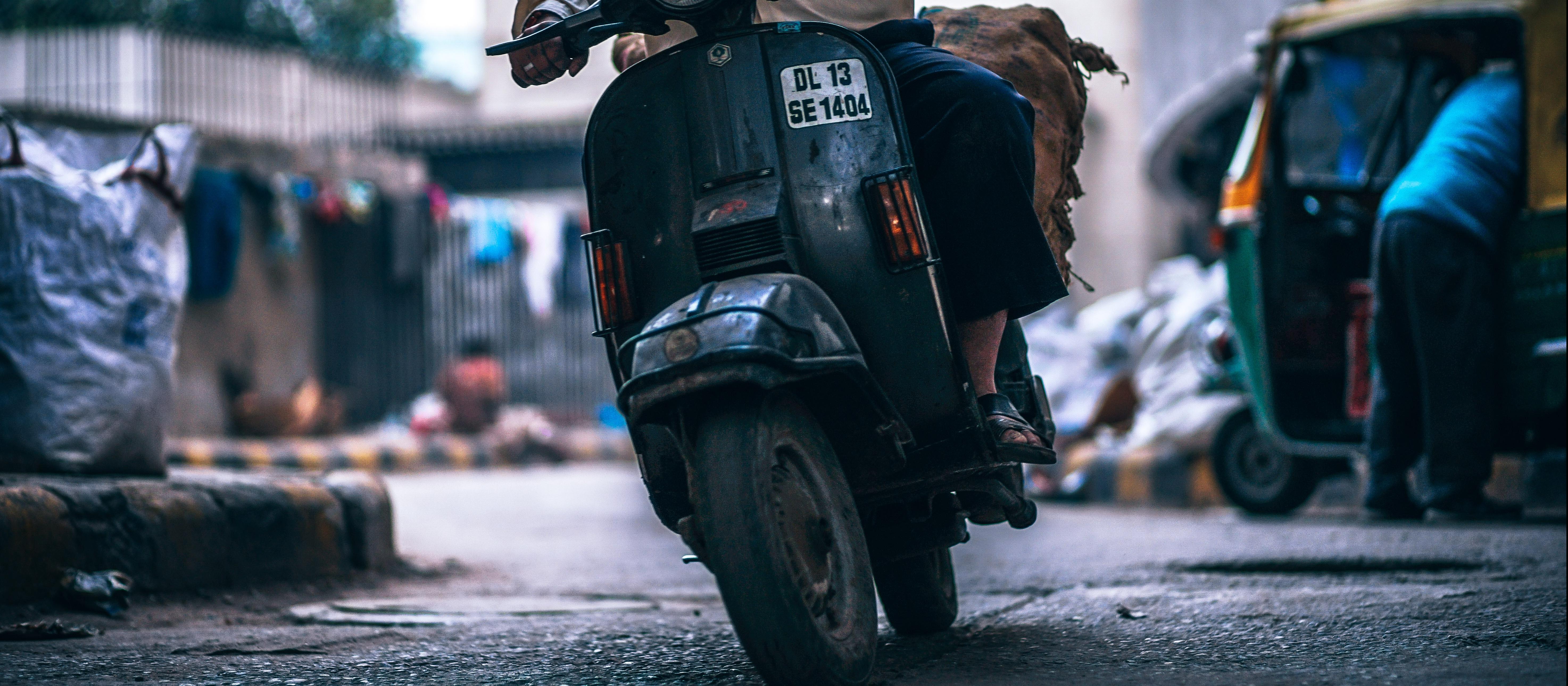 Vespa, motor cycle [photo: Fancy Crave/Unsplash]