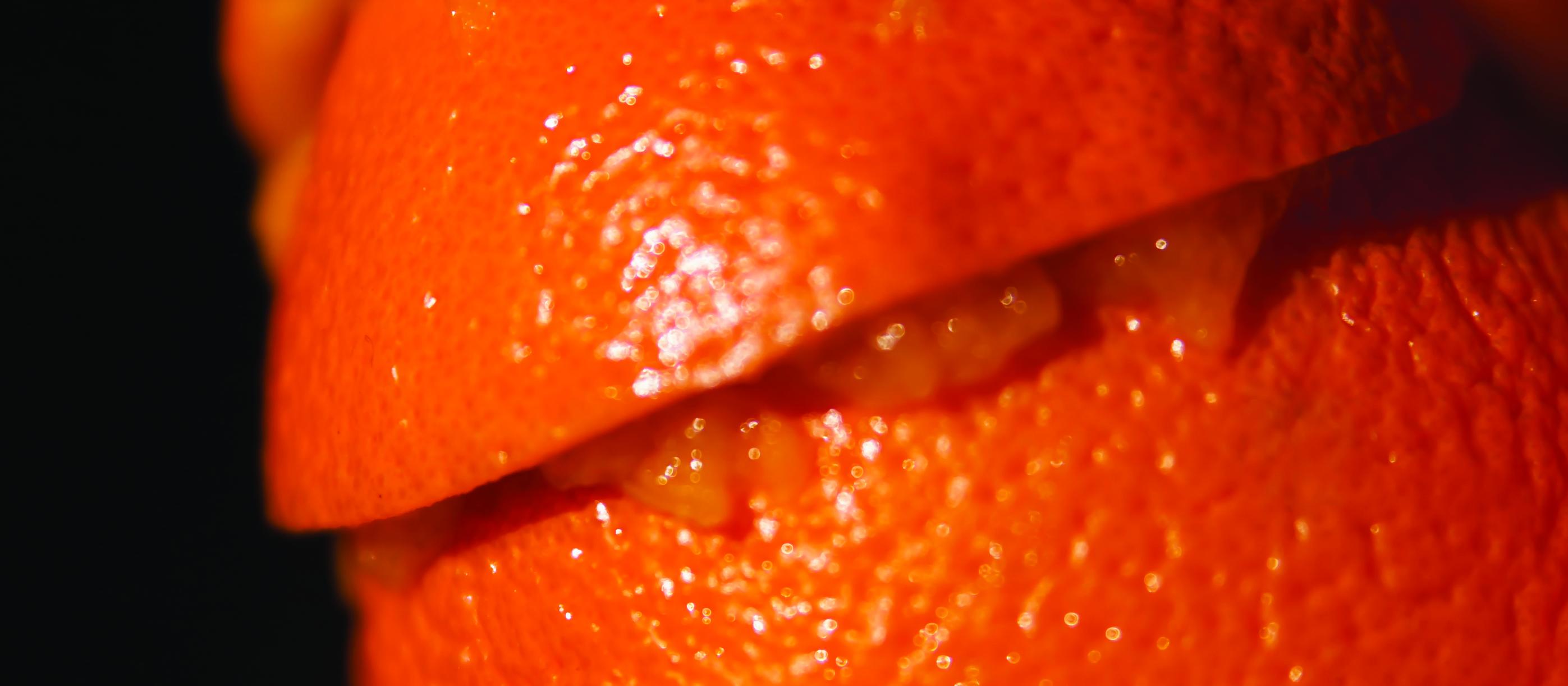 Orange peel