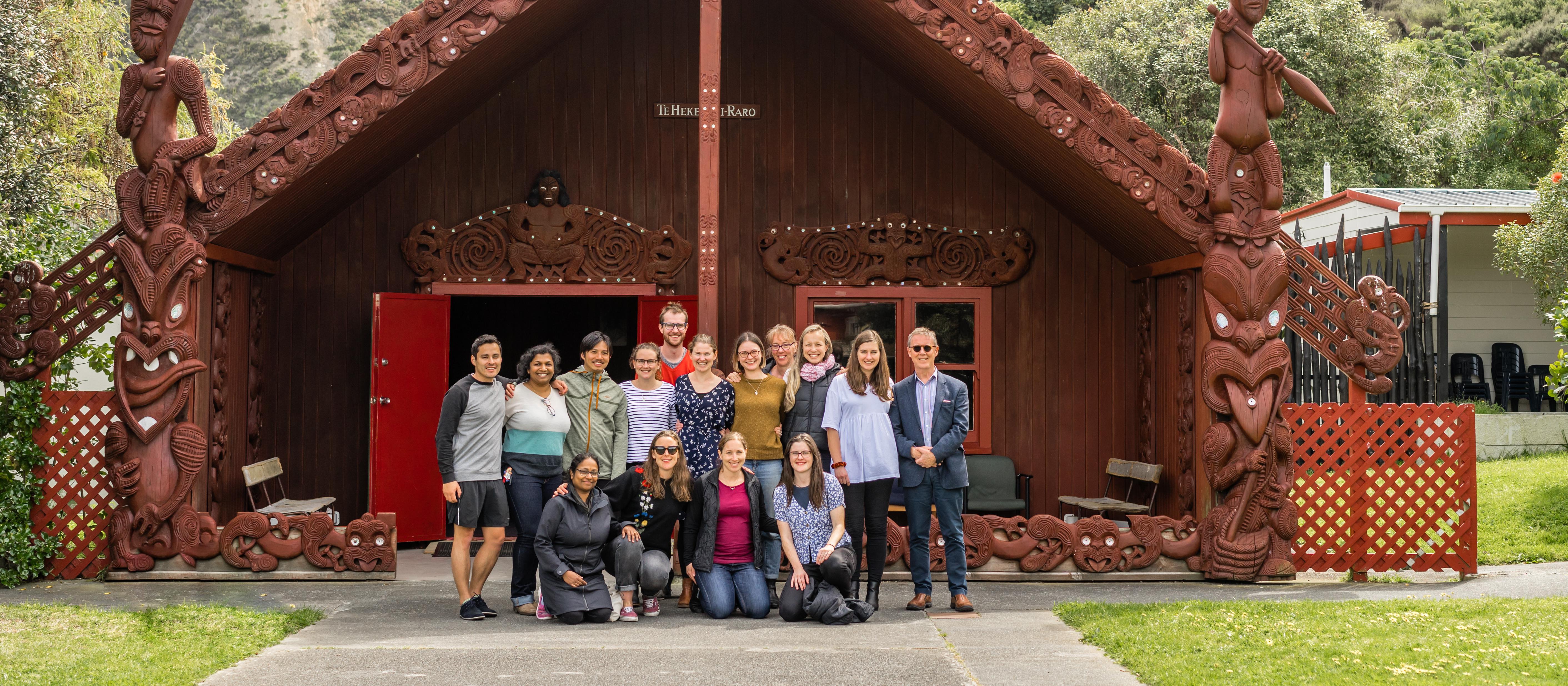 GPEP1 students at Hongoeka Marae