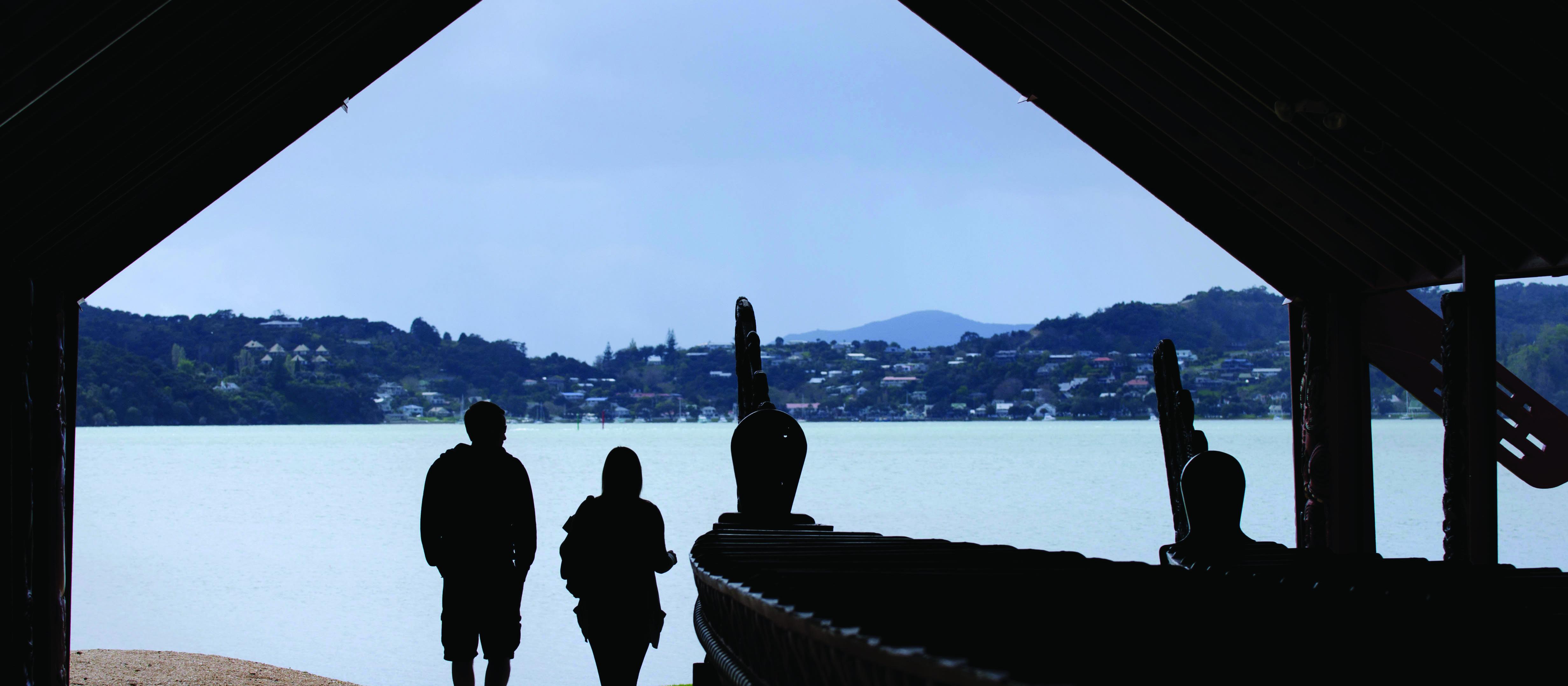 Waka at Waitangi