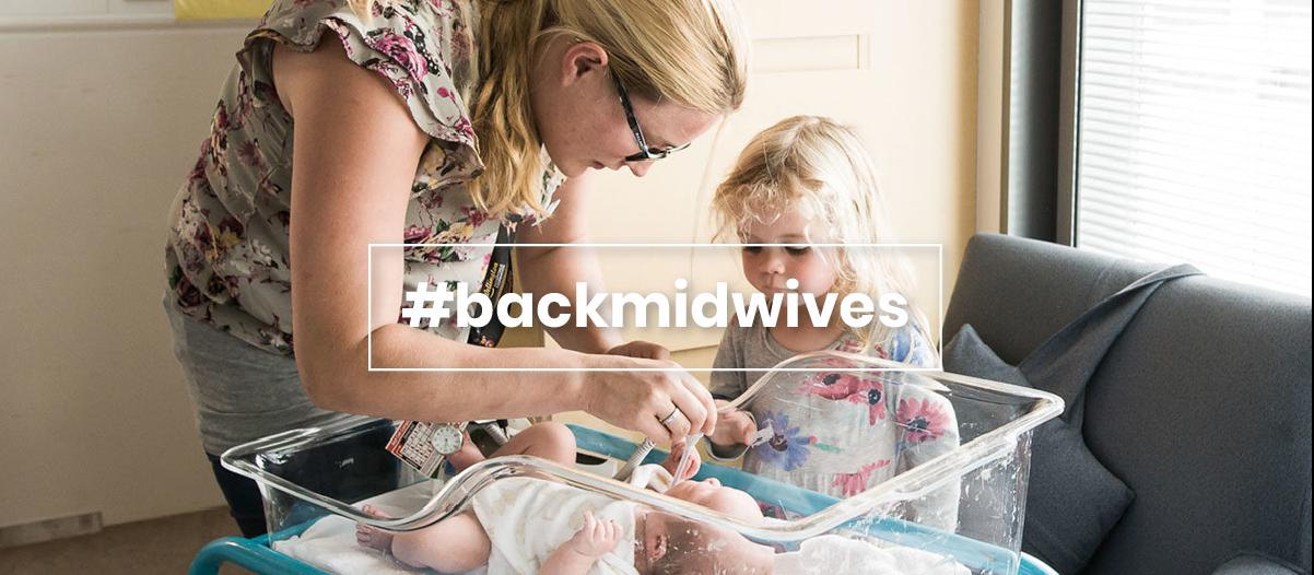 Back the midwives campaign pic