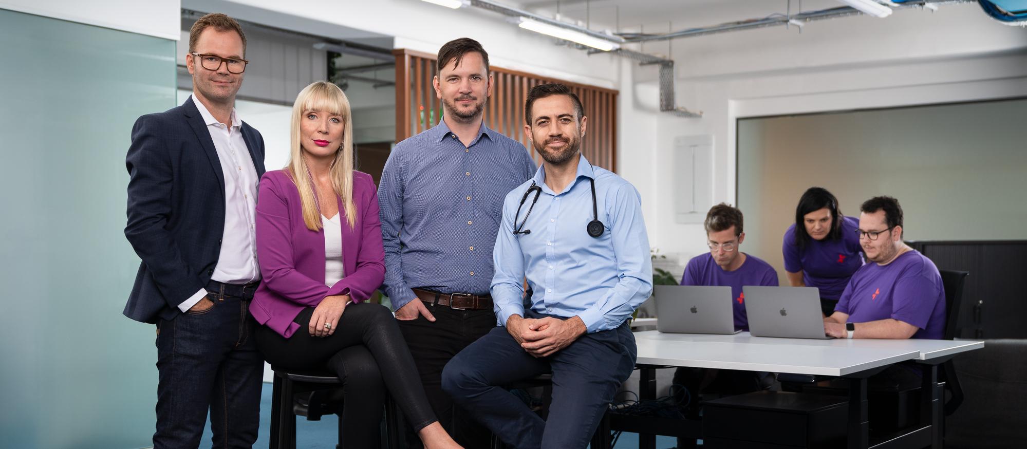 Tend NZ : James and Cecilia Robinson, Josh Robb and Dr Mataroria Lyndon