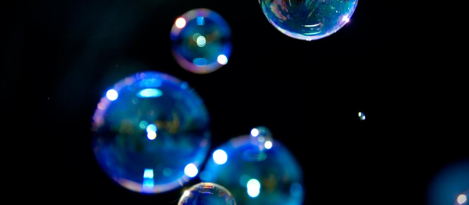 bubbles in space