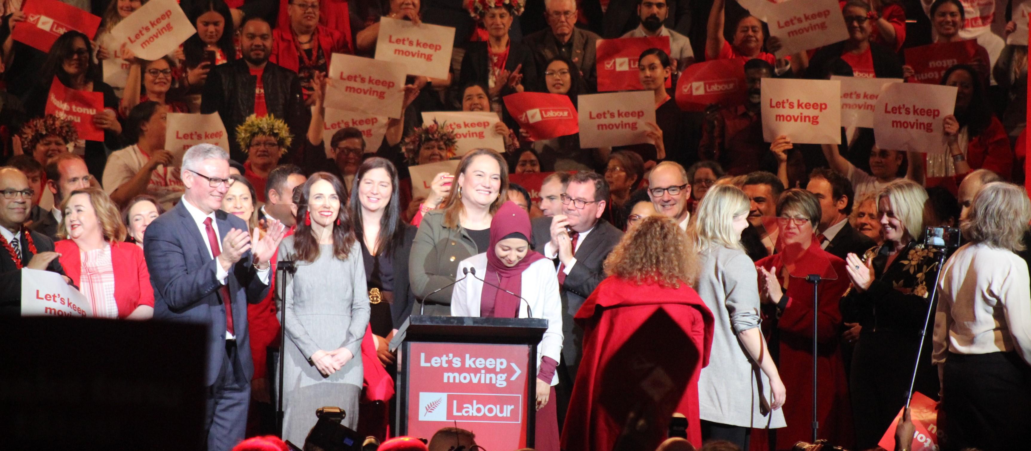 Jacinda Ardern - campaign launch