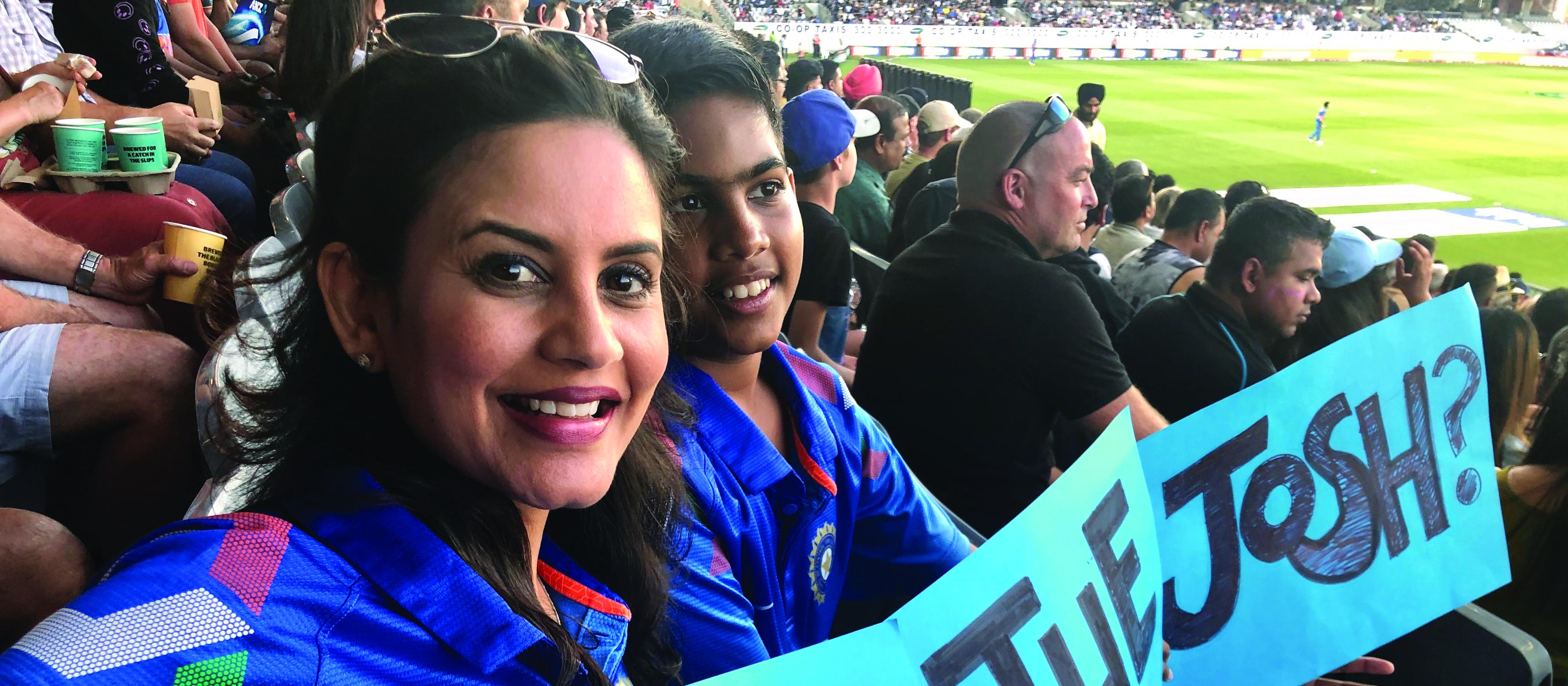 Auckland GP Sandhya Ramanathan with her son Rayan 