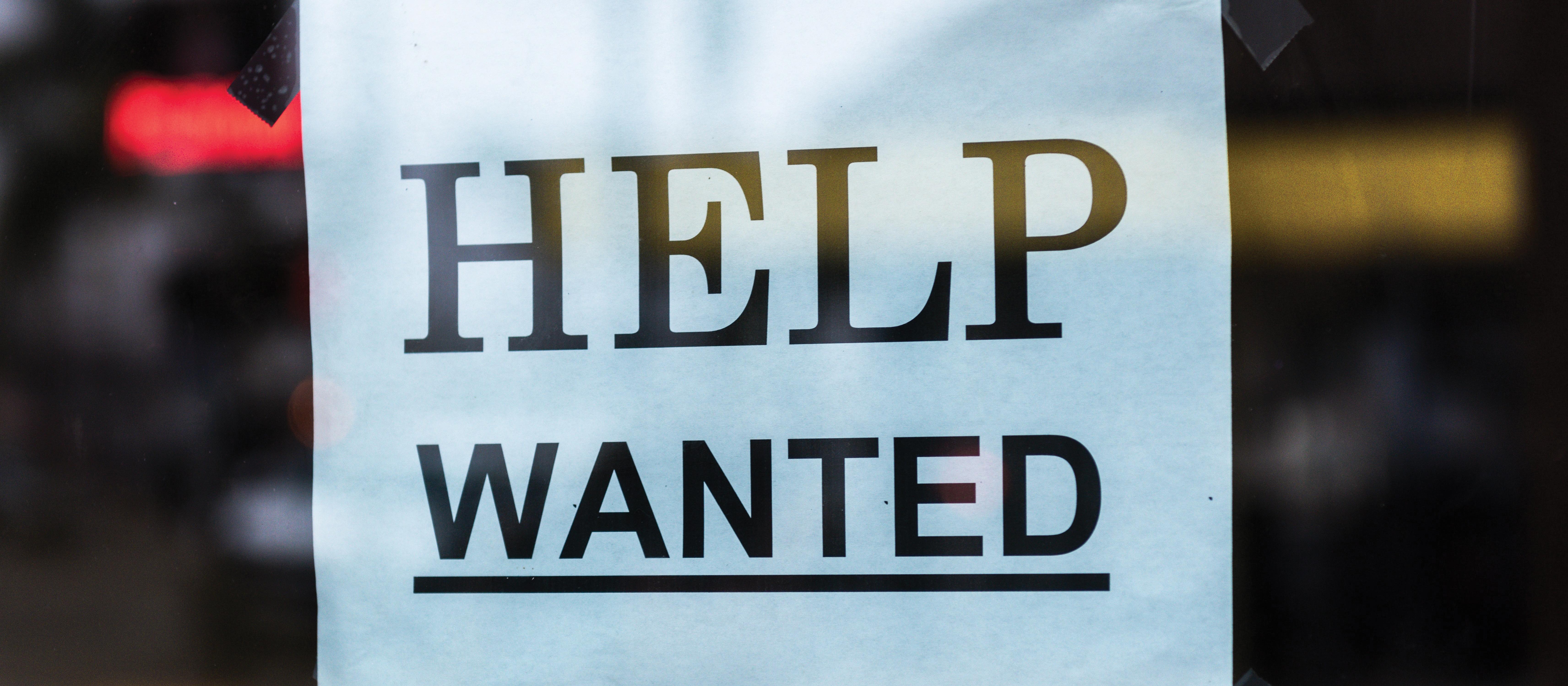 Help wanted by Tim Mossholder on Unsplash