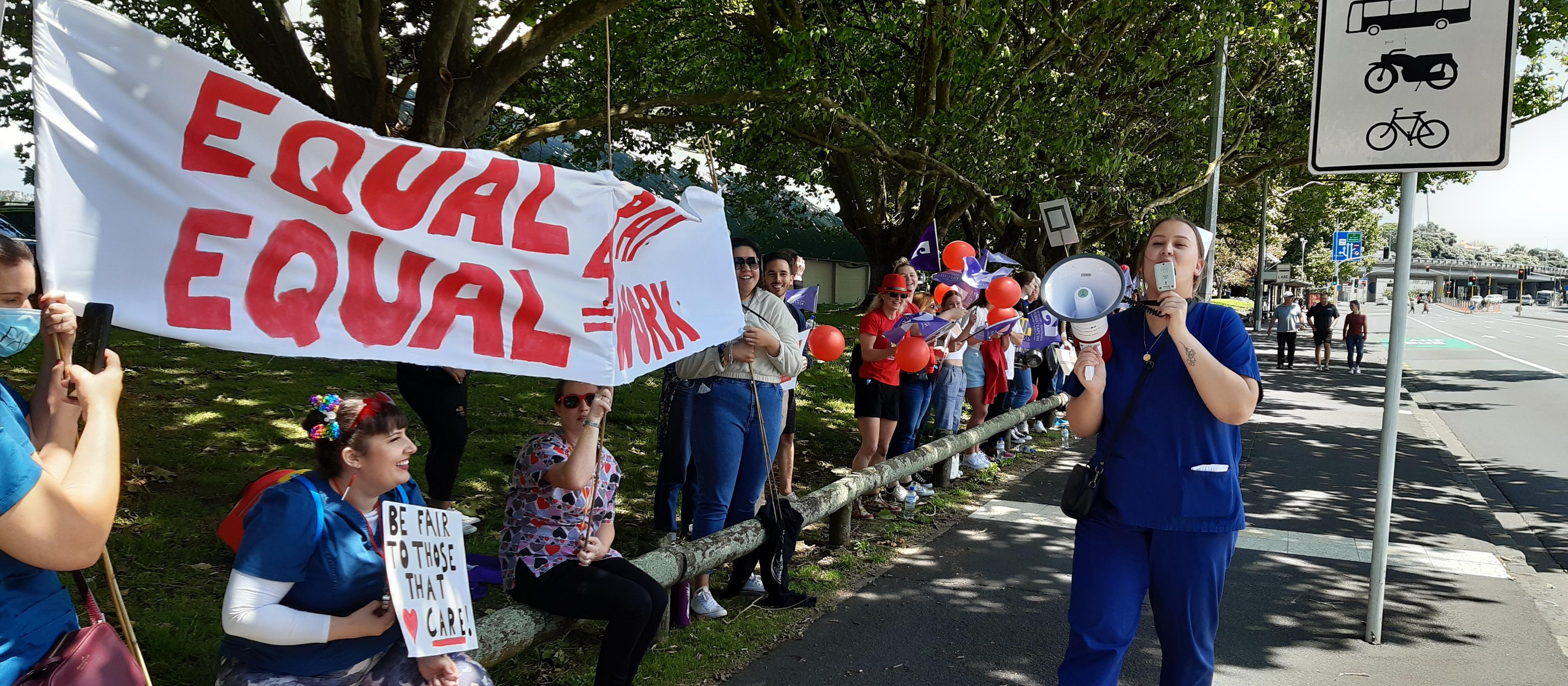 Nurses protest 9 November