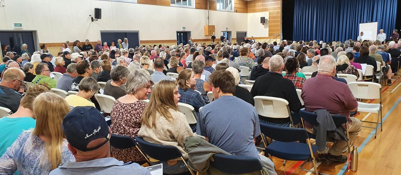 Waikouaiti public meeting 5 Feb 2021 lead drinking water