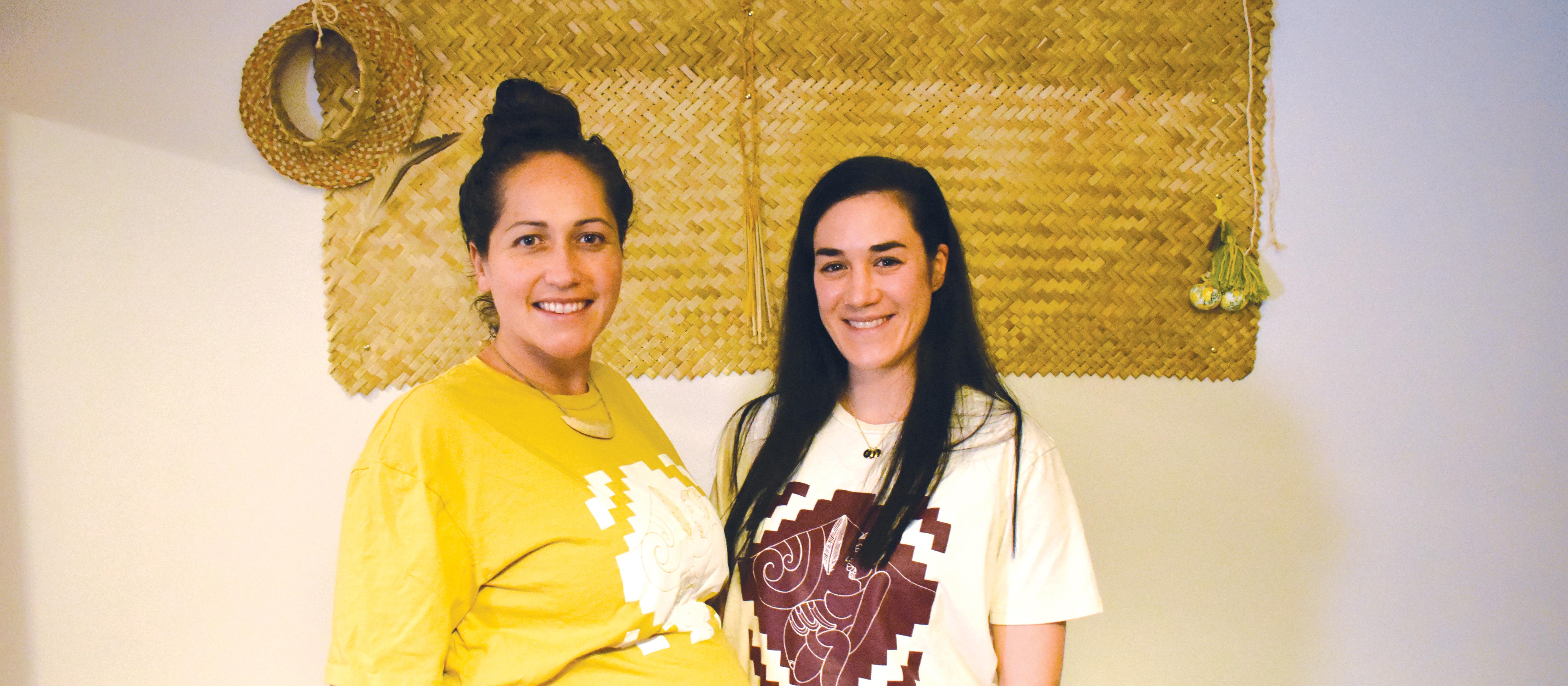 MidwifeTawera Trinder and senior house officer Moerangi Tamati