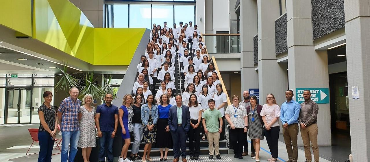 The University of Auckland’s School of Pharmacy's White Coats