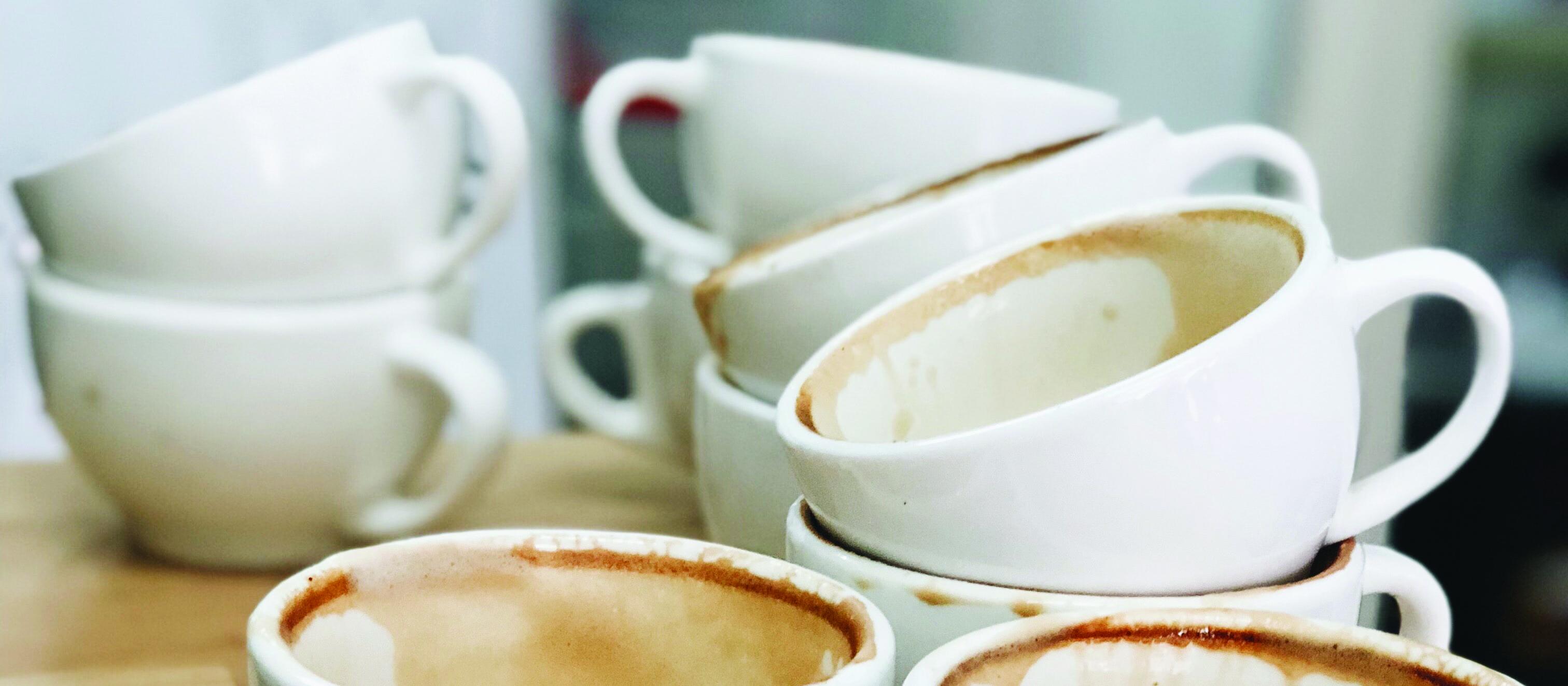 Coffee, coffee cups, Izz R on Unsplash