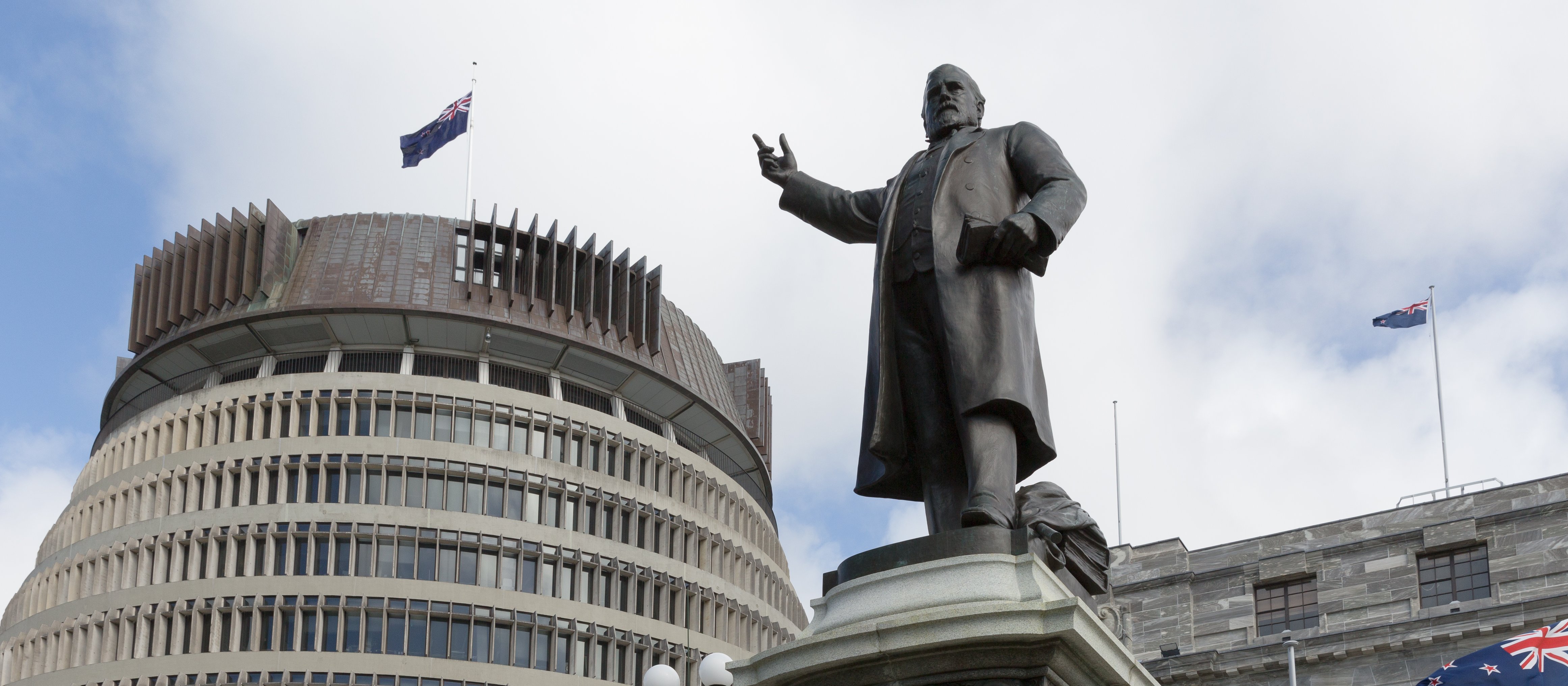 Dick Seddon statue at Parliament