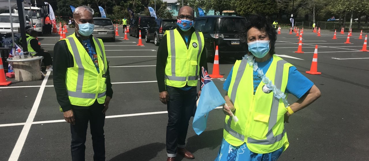 Fijian vaccination event