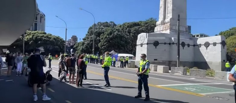 protest Wellington feb 24 [Image: YouTube/NZ Herald]