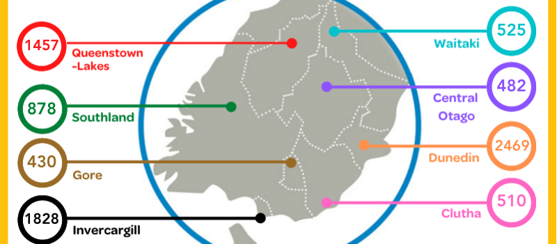 Southern case map - 29 March 22