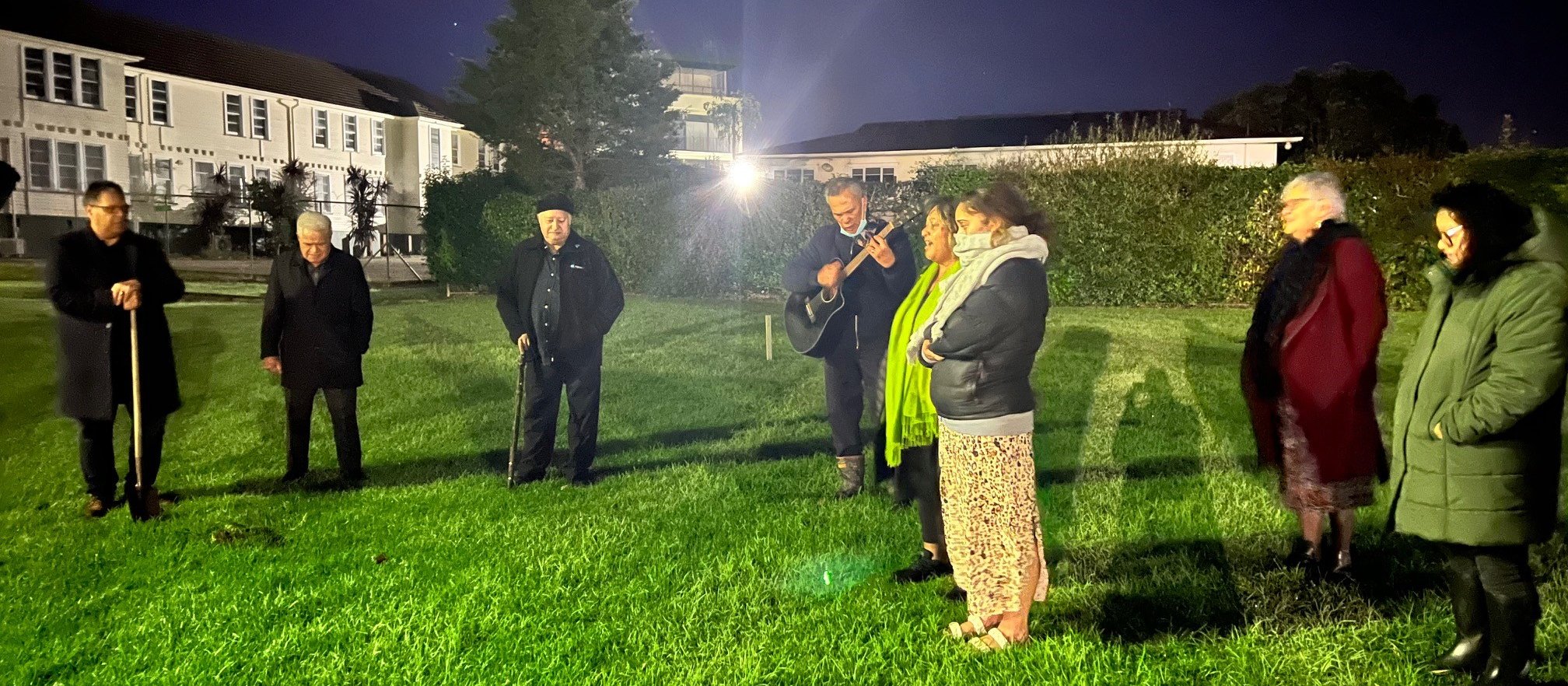 Dawn blessing at Kaitaia Hospital [Image: supplied]