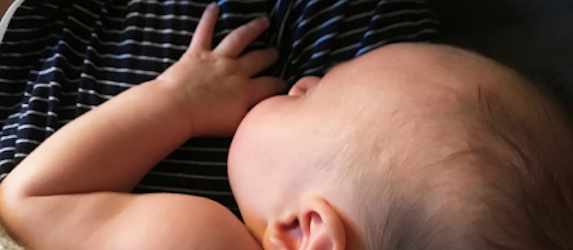 Breastfeeding baby [Image: supplied]