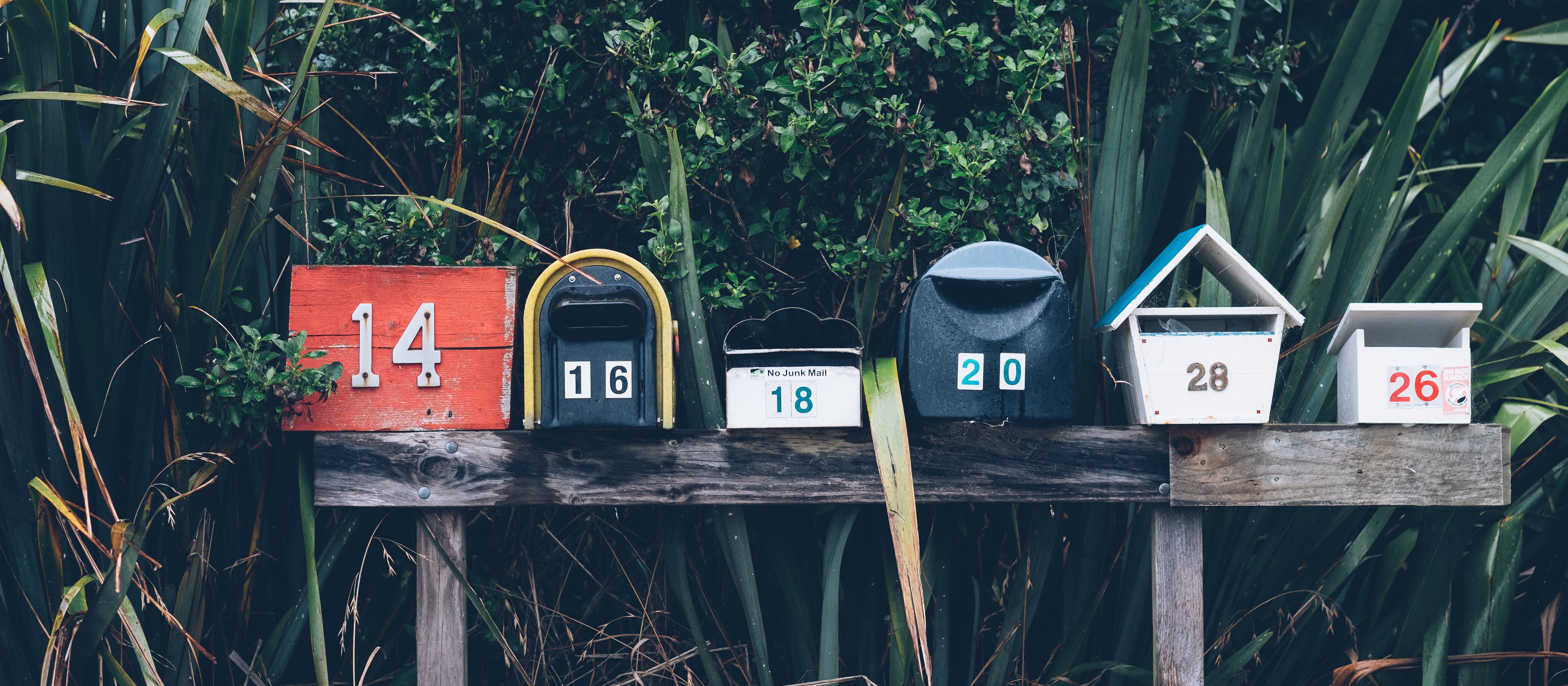 Letterboxes [Image: Mathyas Kurmann on Unsplash]