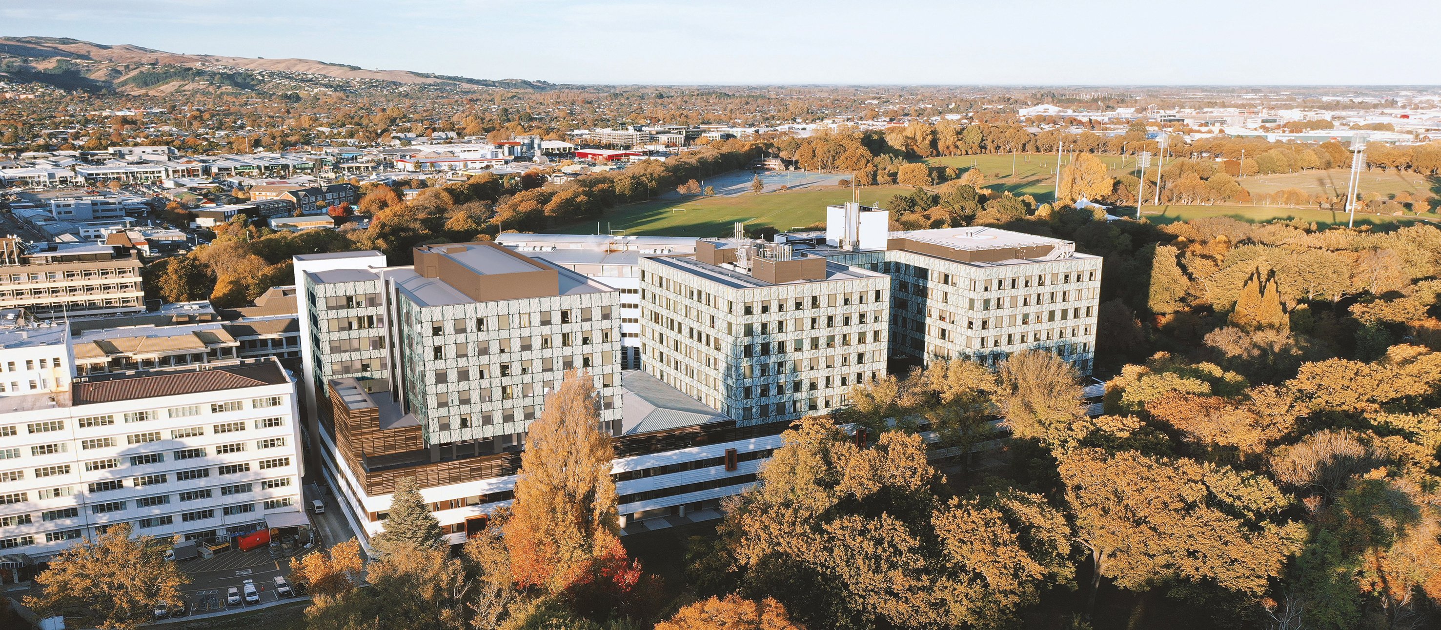 render, 3rd tower, Waipapa Building, Christchurch Hospital