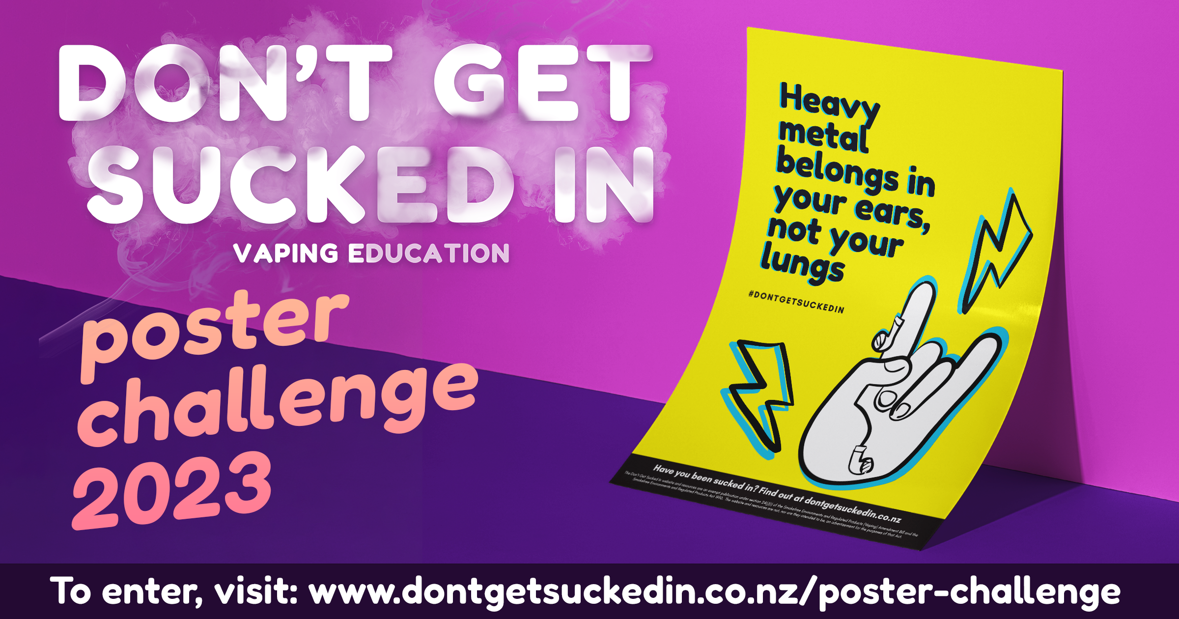 Don’t Get Sucked In Poster Challenge 