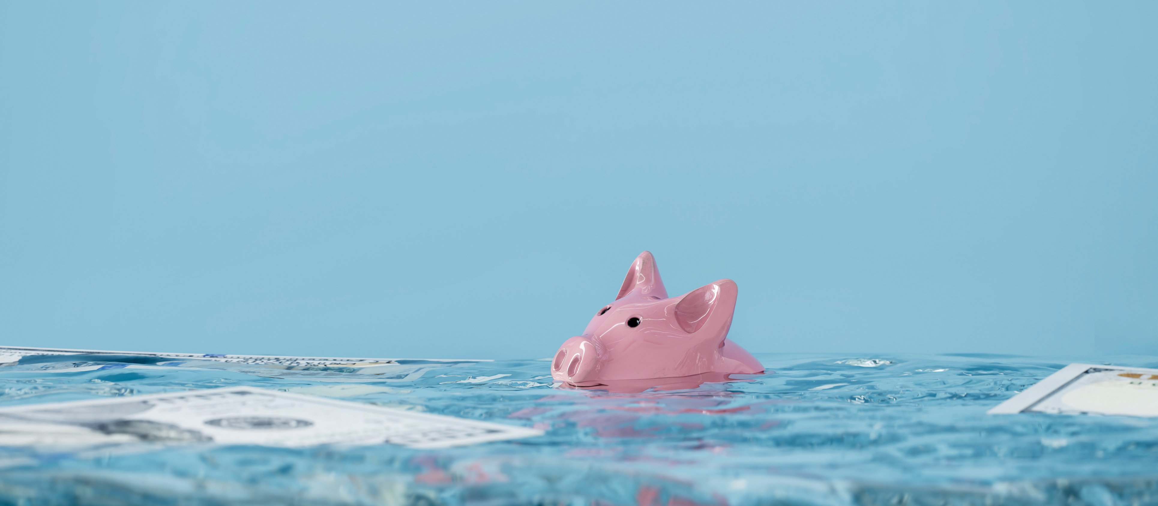 Drowning piggybank debt CR mphillips007 ISTK