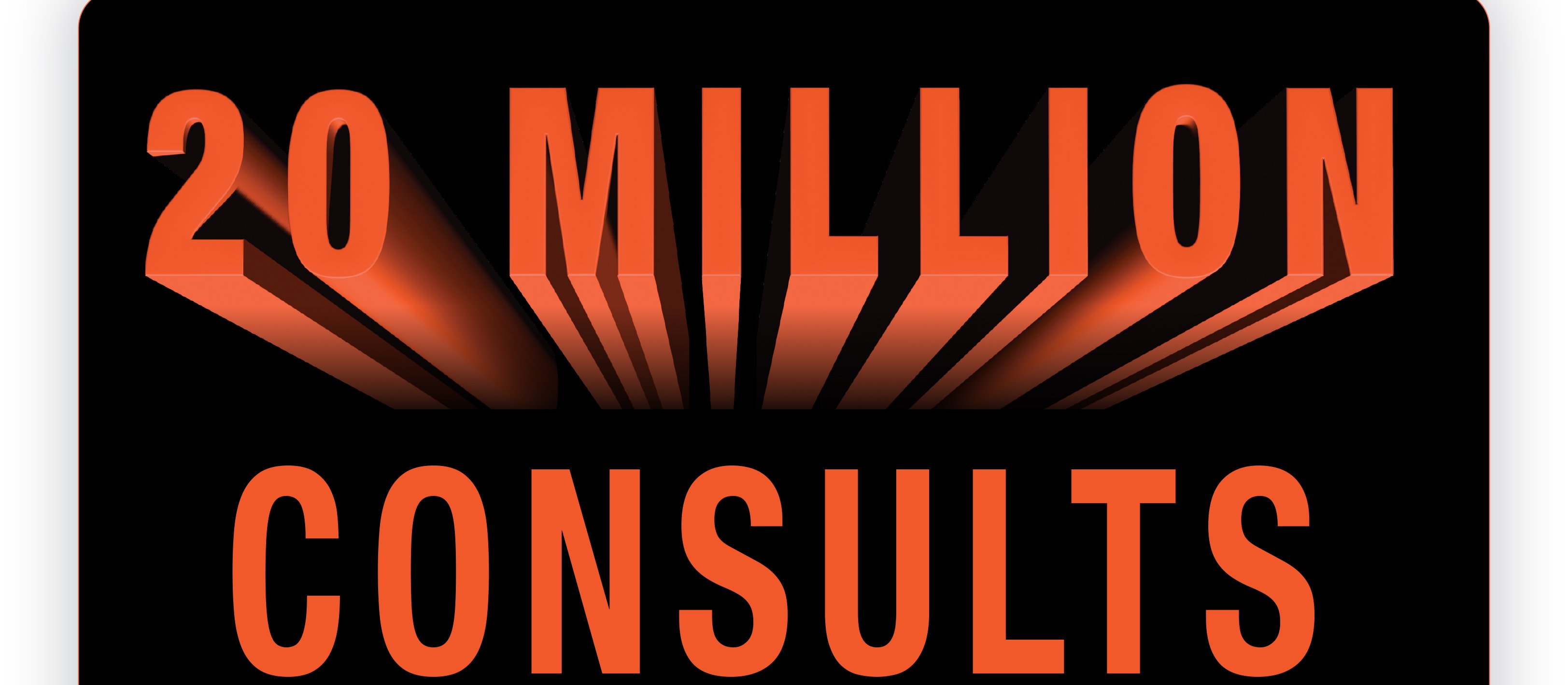 20 million consults a year cover image