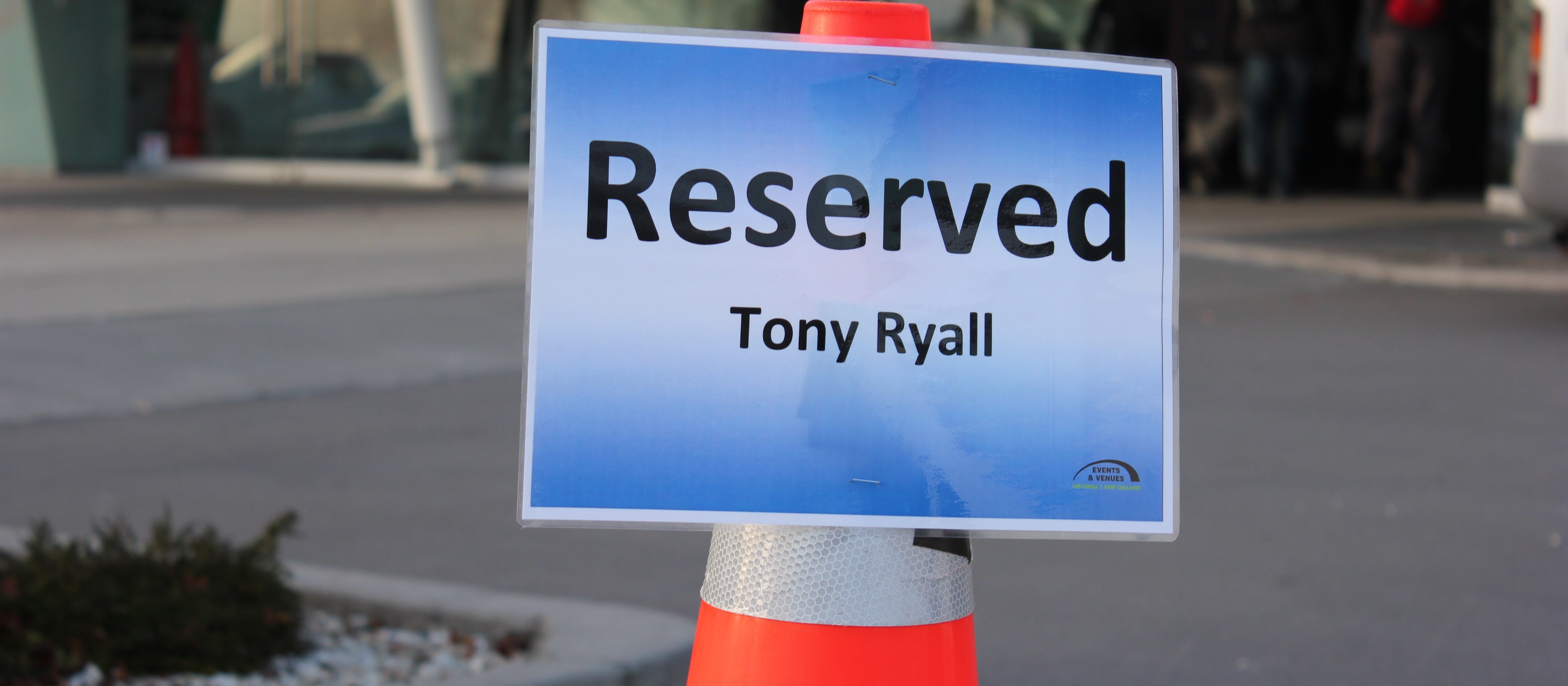 Tony Ryall car park NZD