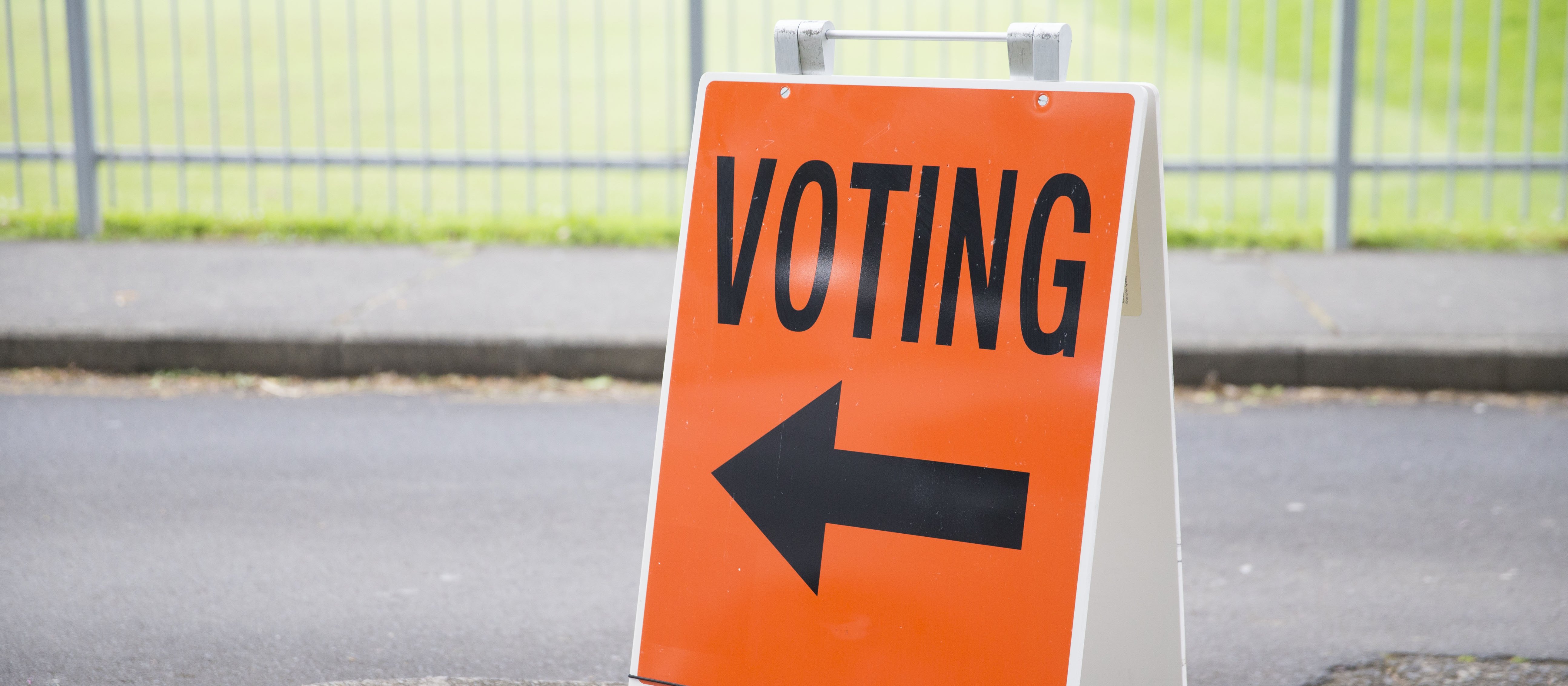 Vote sign