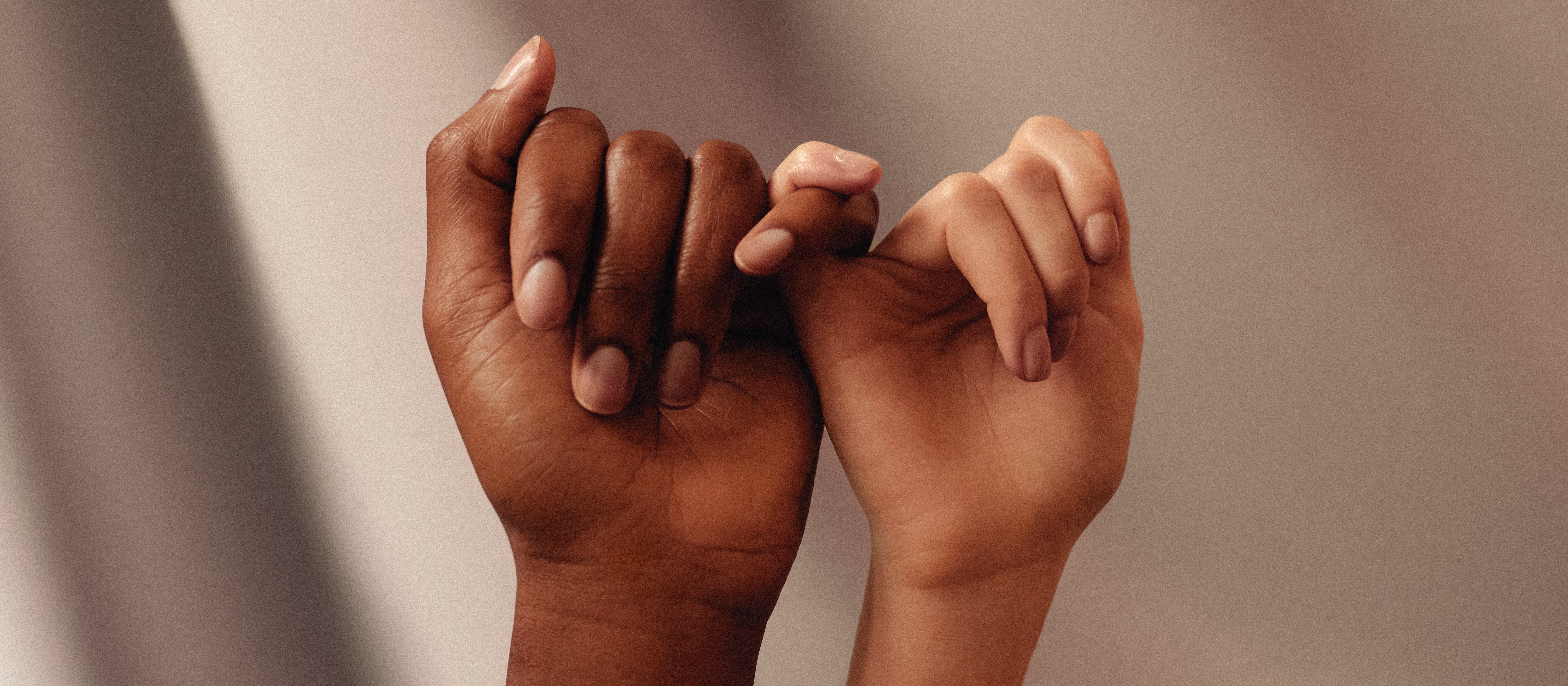 Hands with manicure