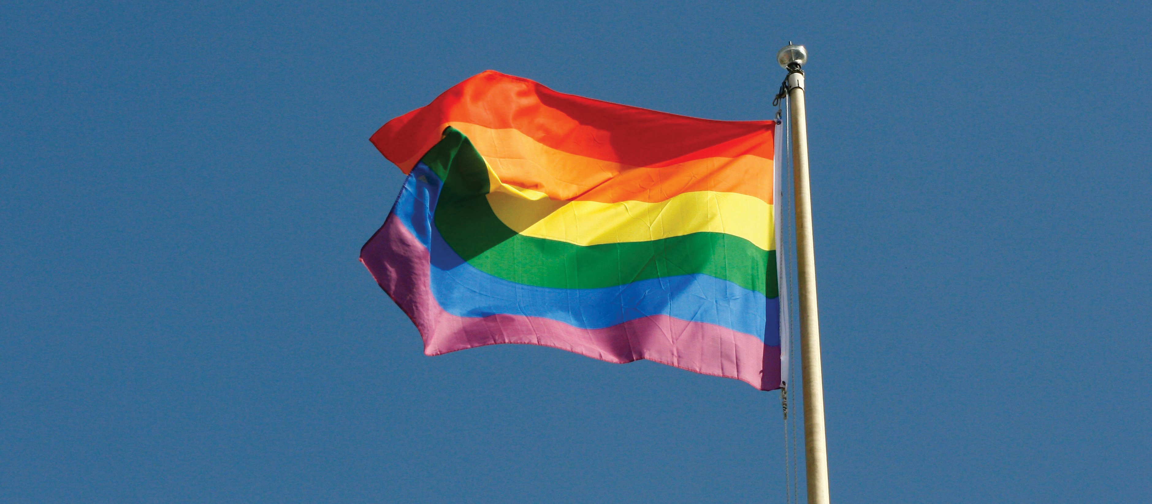 Rainbow flag CR Peter Muscutt on Unsplash