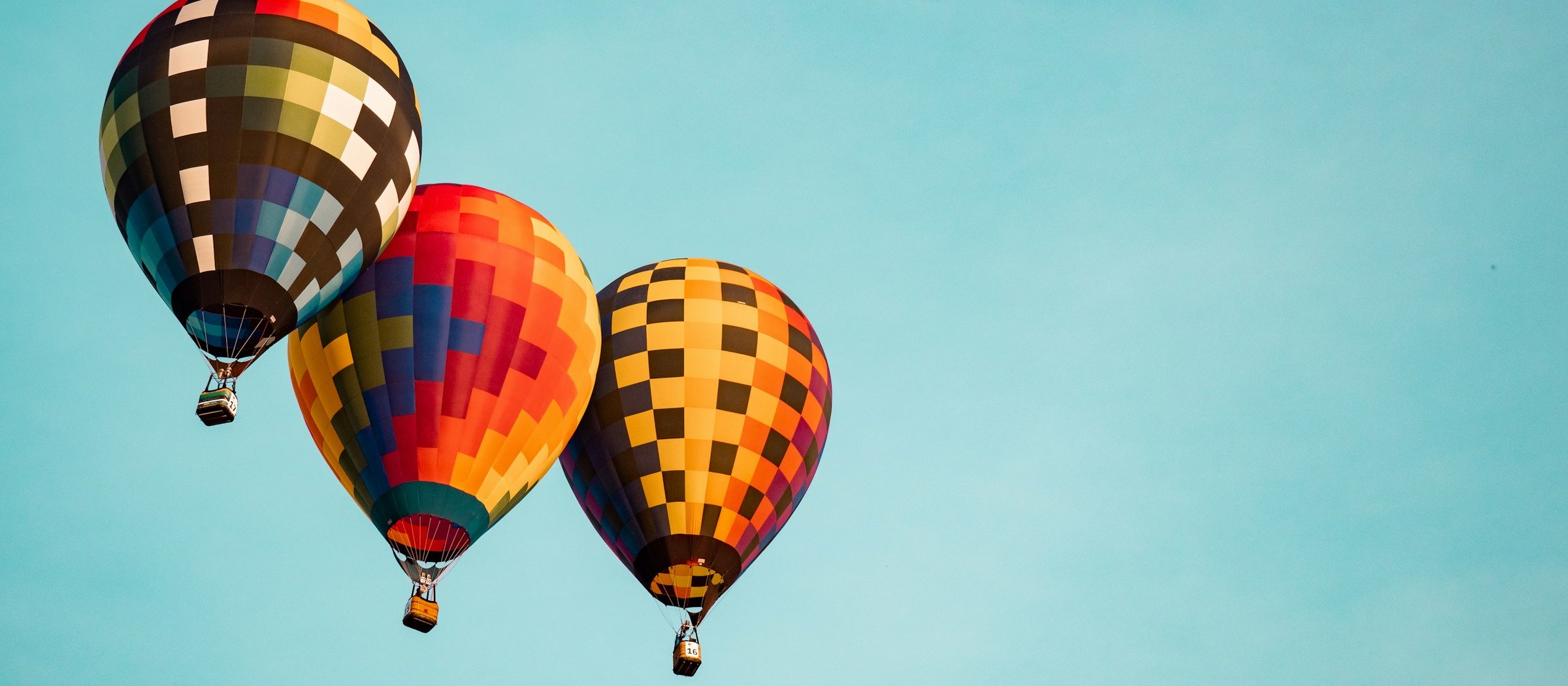 Hot air ballons