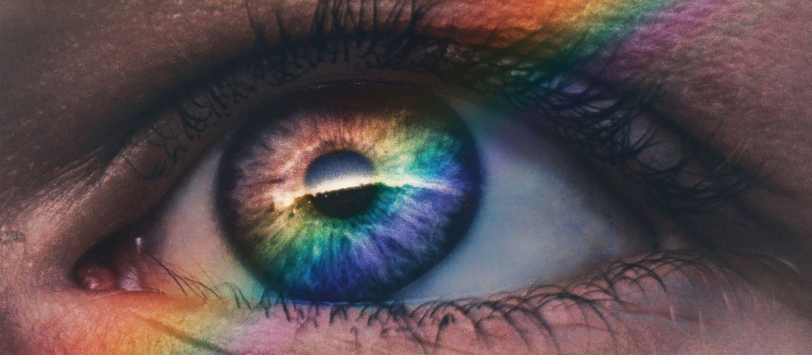 Rainbow eye CR Harry Quan on Unsplash