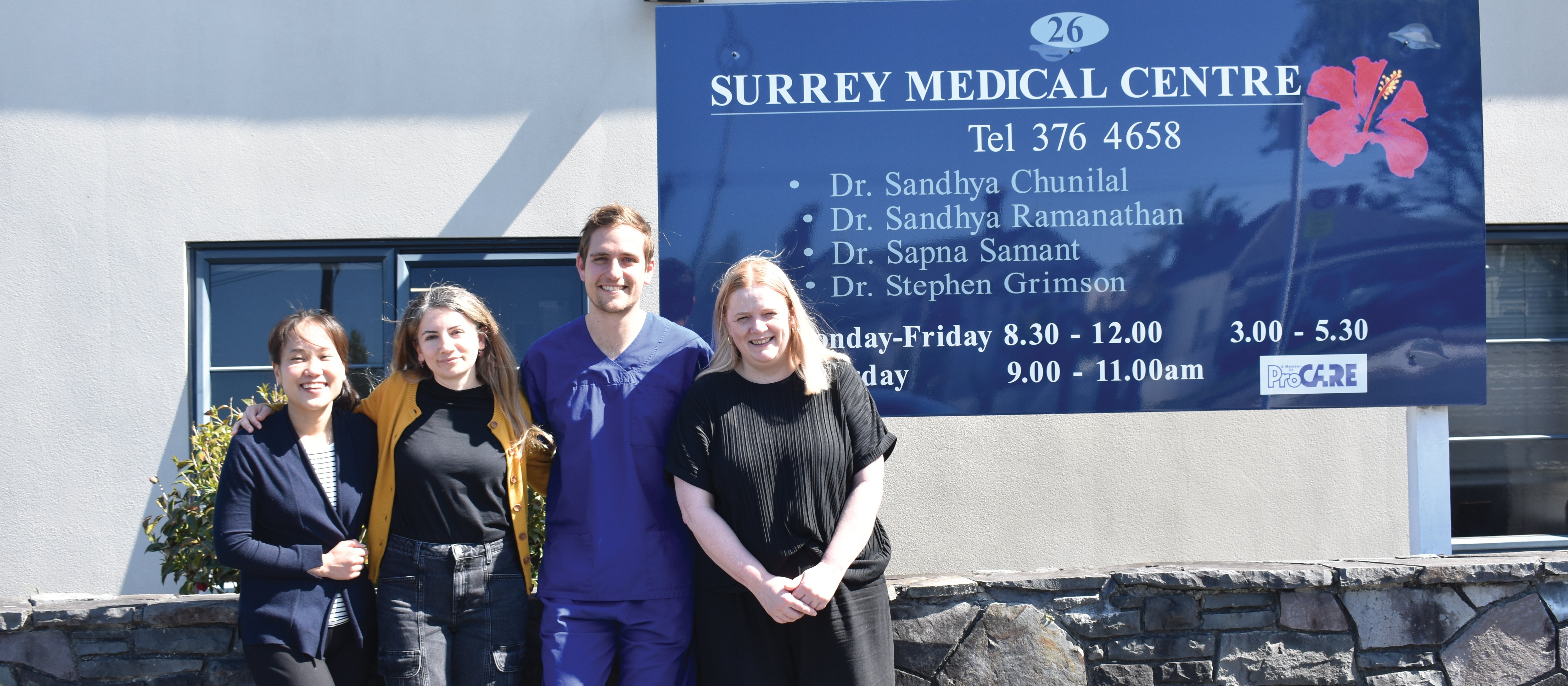 Surrey Medical Centre Team