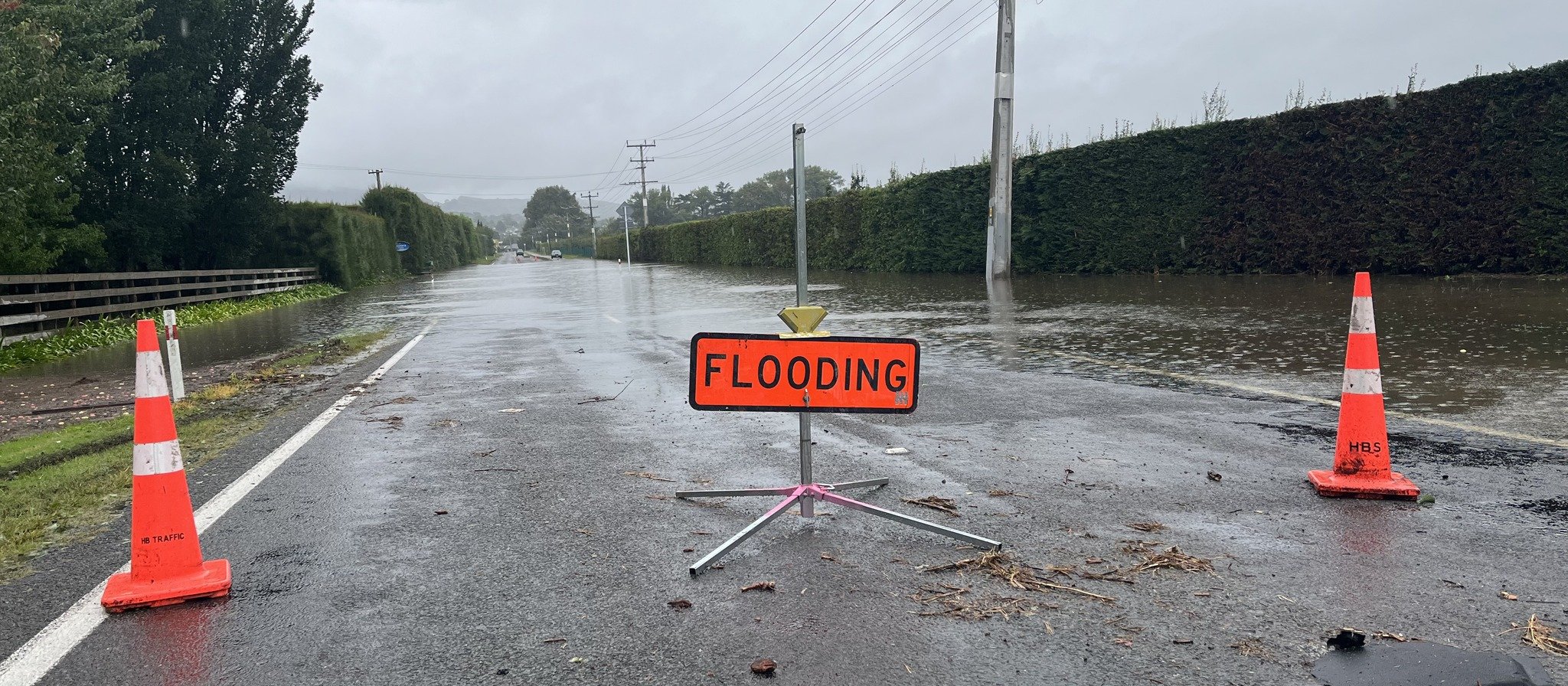 Hawkes Bay cyclone flooding CR Te What Ora