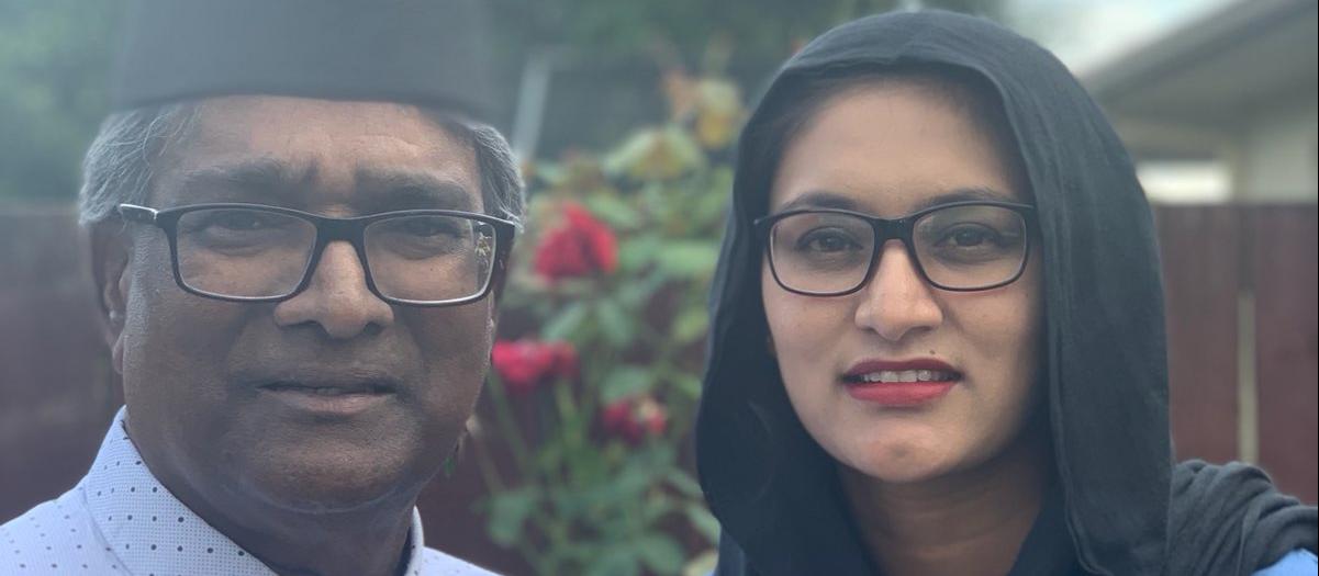 Hamilton pharmacist Keshree Naidoo-Rauf, her father-in-law Mohammed Rauf 