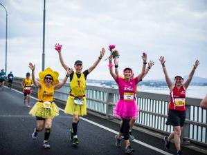 fancy dress, running, Auckland, marathon