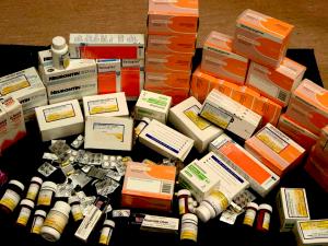 one patient's unused meds