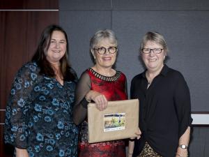 Wendy Milward, Leonie Howie and Adele Robertson