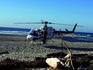 Rescue helicopter, West Coast