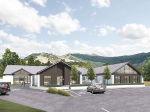 Akaroa health hub - artist's impression